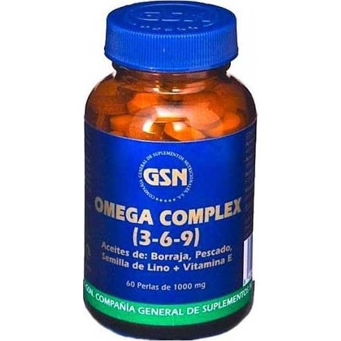 Gsn Omega 3-6-9 Complex 60 Caps