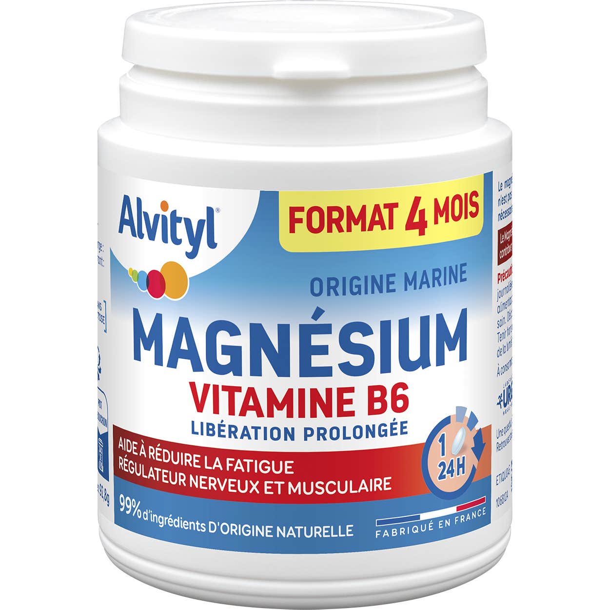 Alvityl Magnesio Vitamina B6 120 Comp
