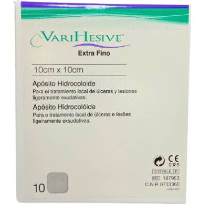 Varihesive Extra Fino Apósito 10×10cm 10uds