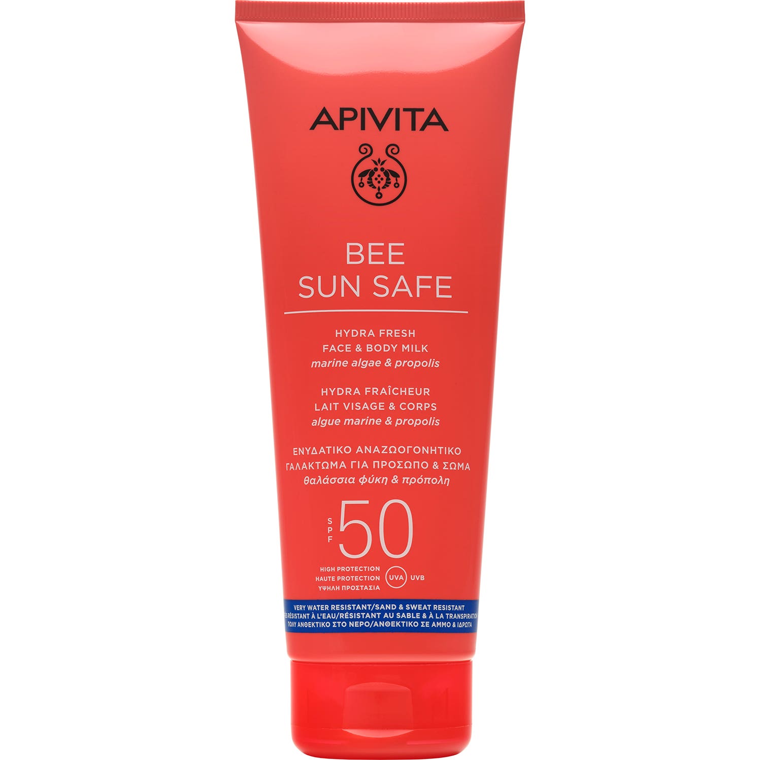 Apivita Bee Sun Safe Hydra Fresh Leche Facial & Corporal SPF50 200ml