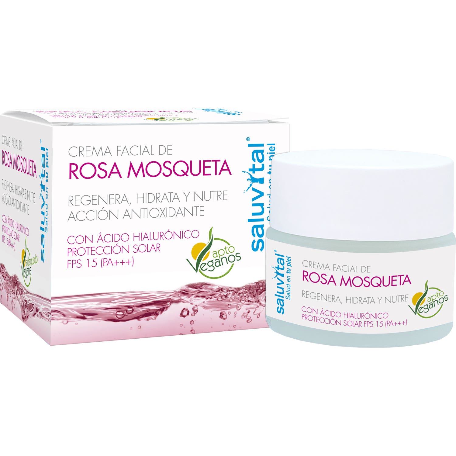 Saluvital crema de rosa mosqueta 50ml