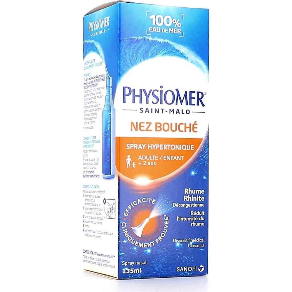 Physiomer Bouch Nariz / Spray Hipertónico 135 Ml