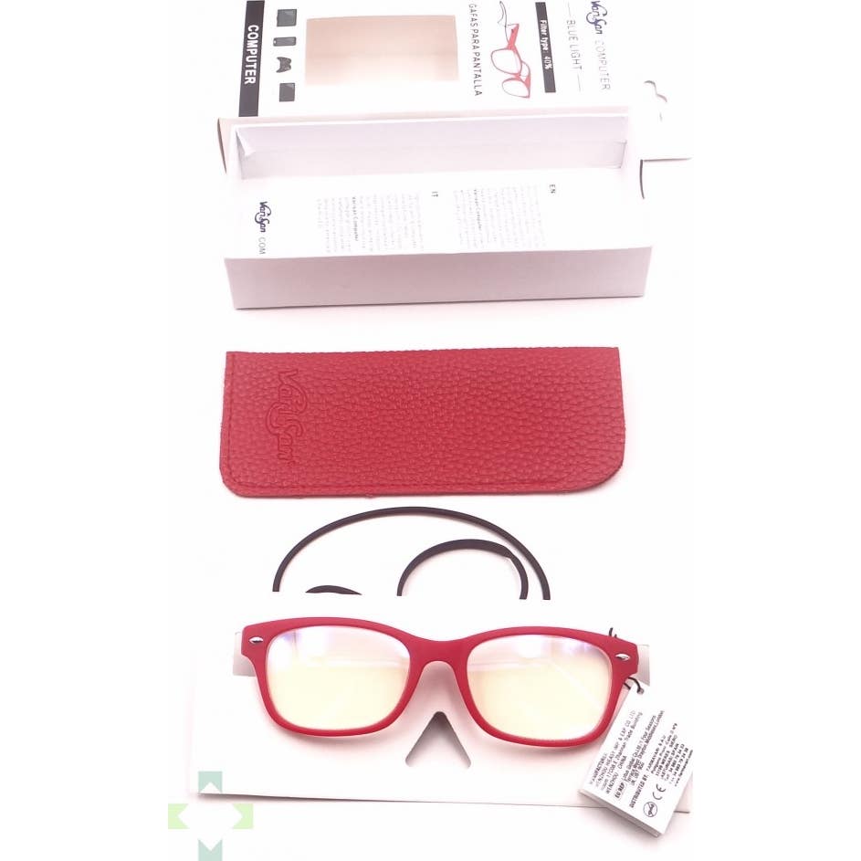 Vari+San Gafas Computer Rojo 1 ud