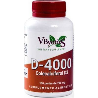 Vbyotics Oliva Vitamina D3 4000Ui 180 Caps