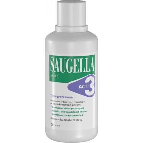 Saugella Acti3 Limpiador Íntimo 500ml