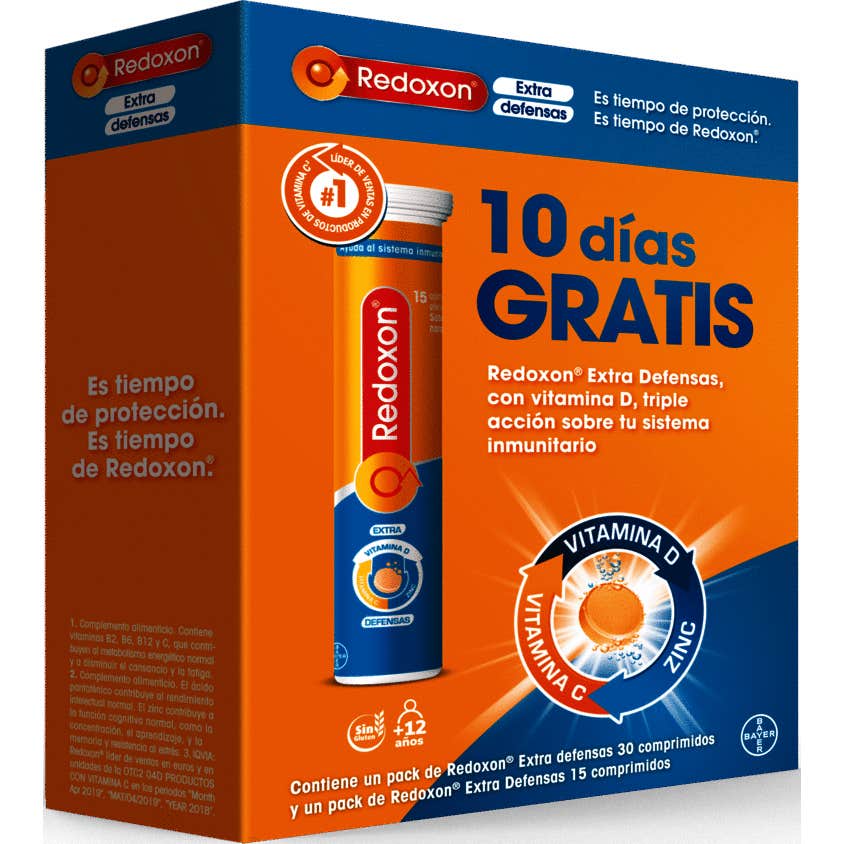 Redoxon Extra Defensas 30+15 comp