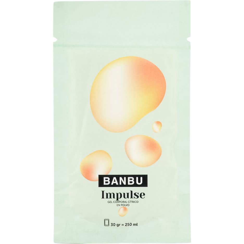 Banbu Gel Corporal en Polvo Cítrico 30g