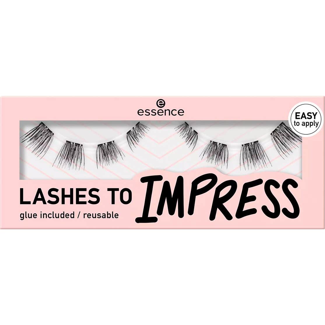 Essence Lashes To Impress False Eyelashes 08 Pre Cut Lashes 1 Par