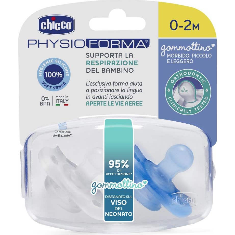 Chicco Chupete Mini Silicona 0-2M 1ud