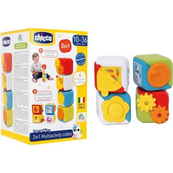 Chicco Brinquedos Cubo Multiatividades 4 uds