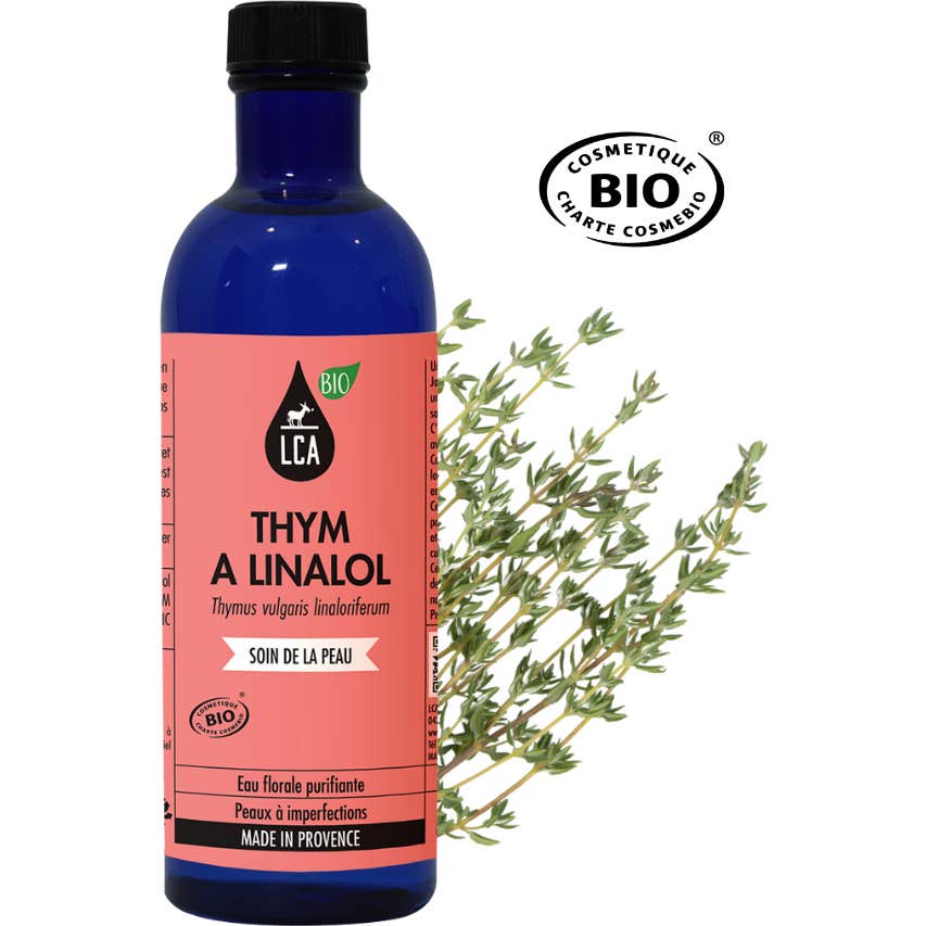 LCA Eau Florale de Thym à Linalol BIO 200ml