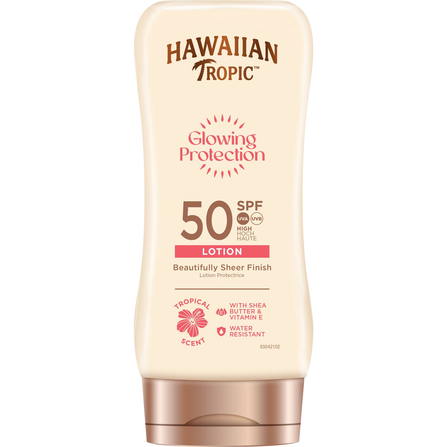 Hawaiian Tropic Glowing Protection SPF50 Lotion 180ml