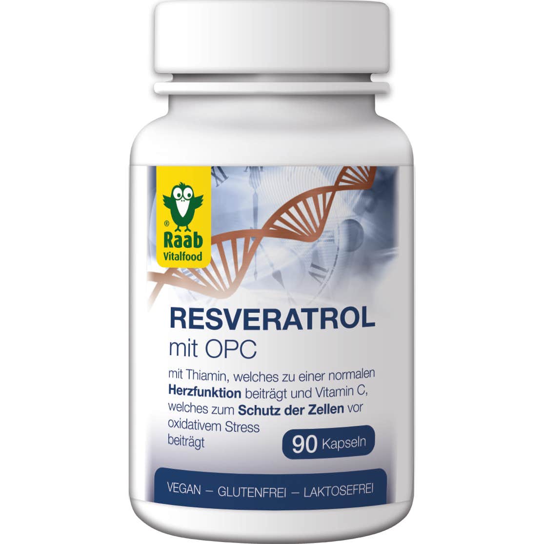 Raab Vitalfood Resveratrol Opc 90 Caps