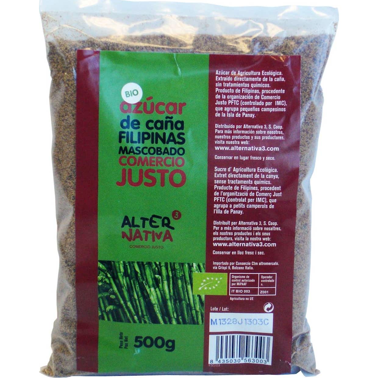 Alternativa3 Azúcar Caña Mascobado Bio 500g
