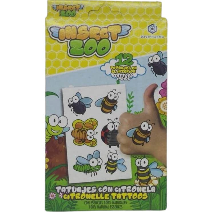 Davipharma Caja Tattoos Citronella Insect Zoo