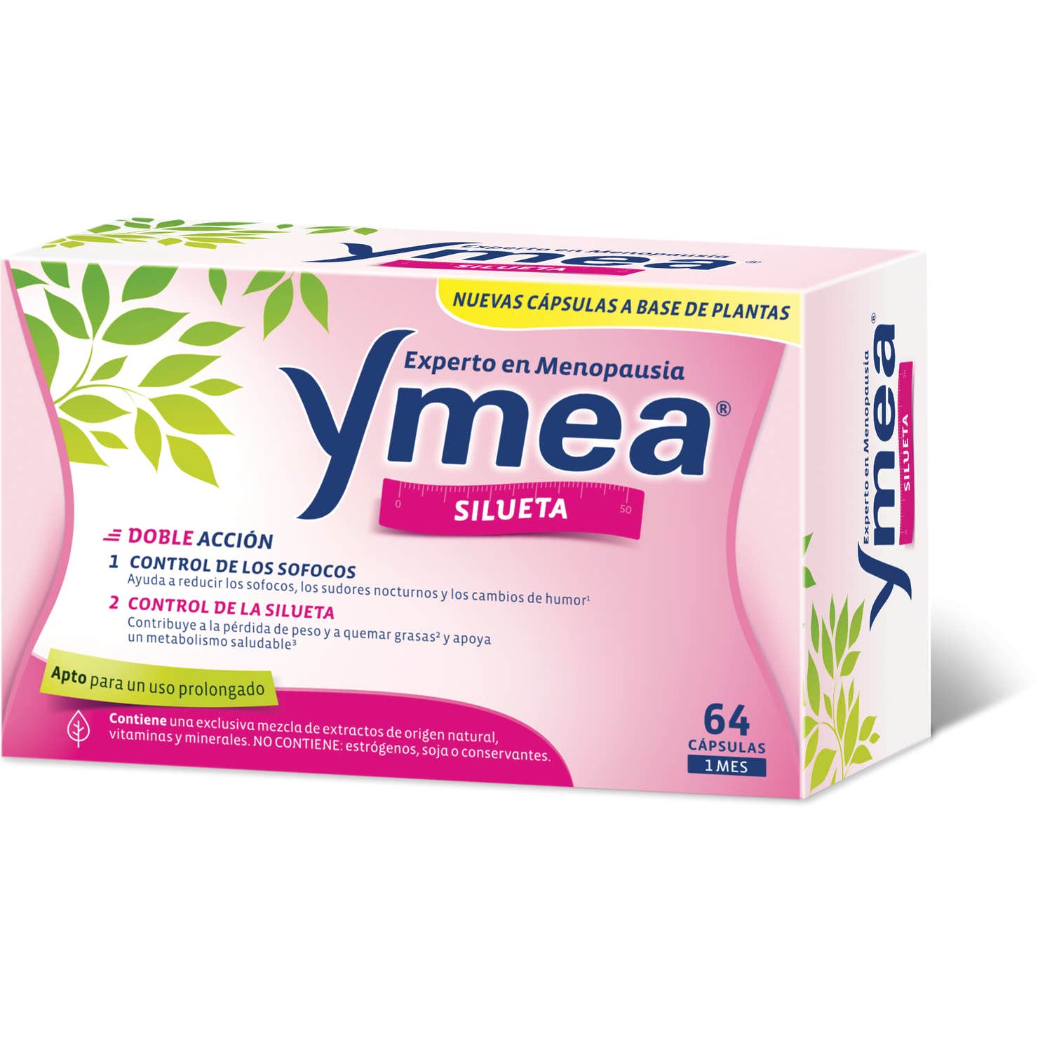 Ymea Menopausia Silueta Nueva Fórmula 64caps
