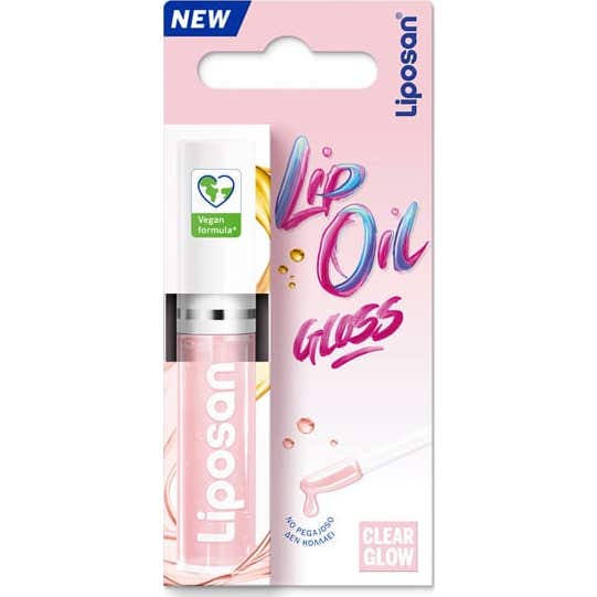 Liposan Lip Oil Gloss Clear Glow 5.5ml