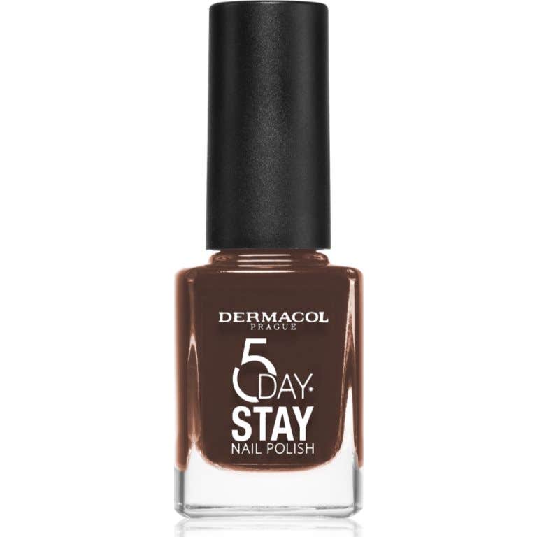 Dermacol 5 Days Stay Nail Polish 57 Chocolate 11 ml