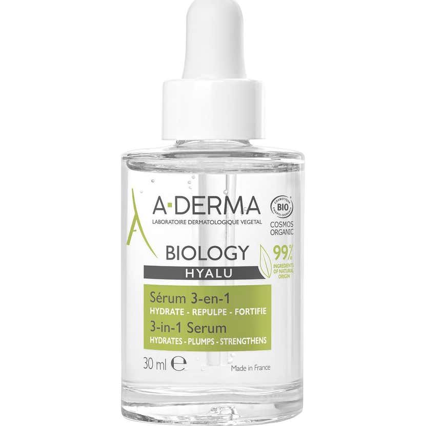 A-Derma ¡16% Dto! Biology Hyalu Serum 3 En 1 30 Ml - Imagen 3