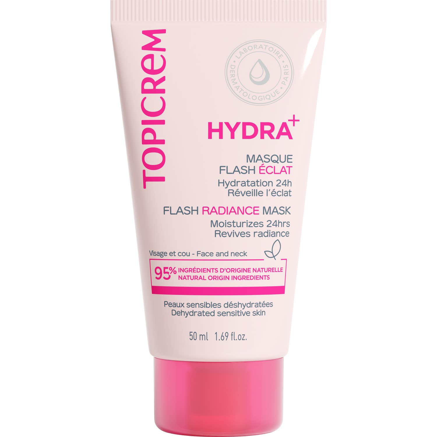 Topicrem HYDRA+ Mascarilla Hidratante Iluminadora 50 ml
