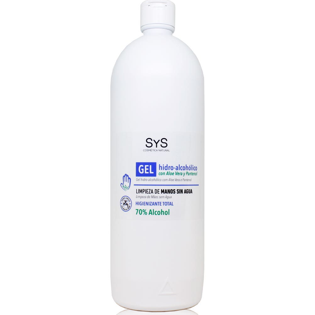 SYS Gel Hidroalcohólico Higienizante Aloe Vera 1000ml