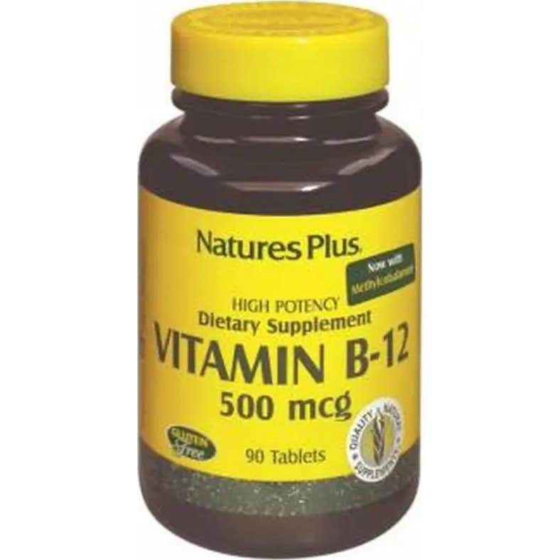 NaturesPlus Vitamina B12 500 mcg 90 ccomp