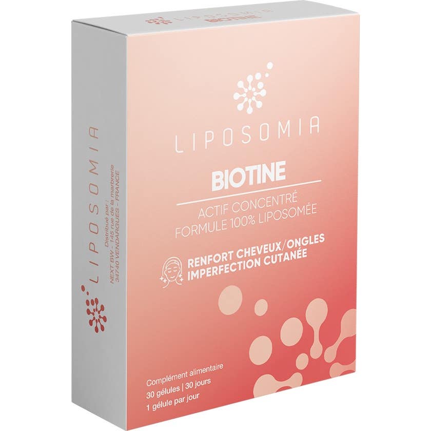 Prescription Nature Liposomia Biotina 30caps | Natural Doctor