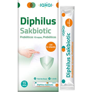 Sakai Diphilus Sakbiotic 15 Sobres