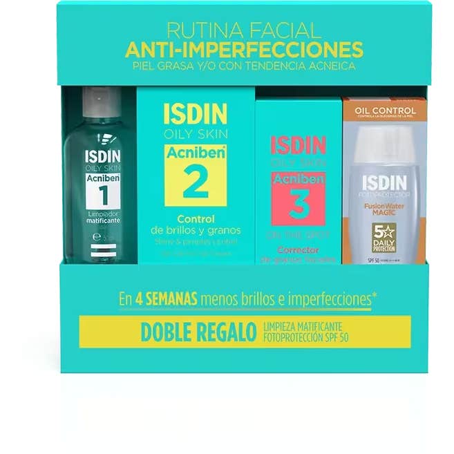 ISDIN Acniben Rutina Completa Anti-Imperfecciones
