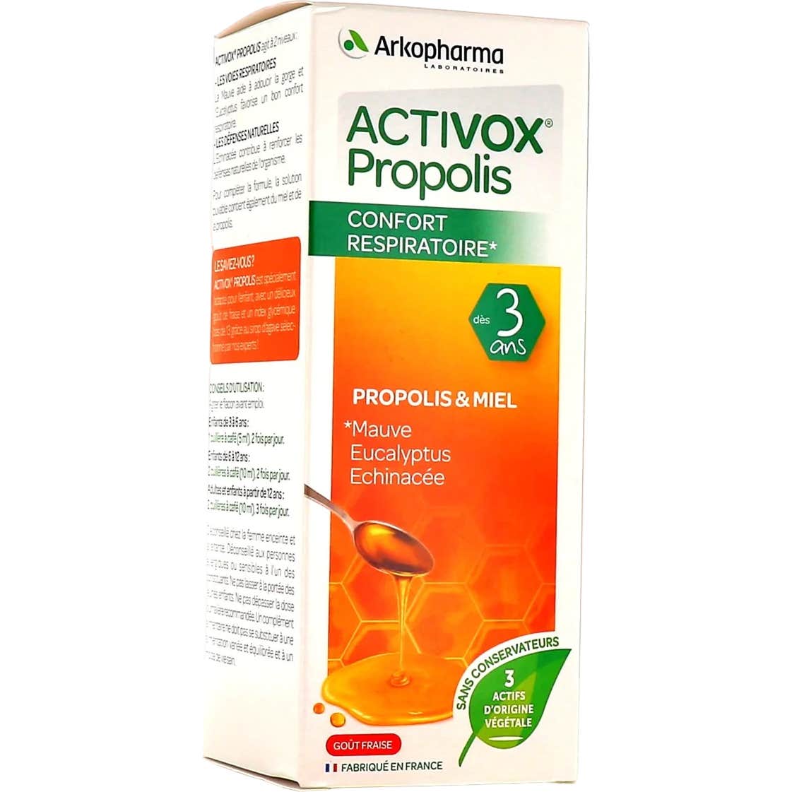 Arkopharma Arkovox Jarabe Própolis Sabor Fresa 140ml