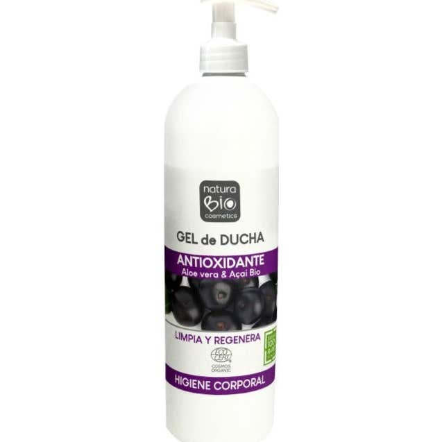 NaturaBIO Cosmetics Gel Ducha Antioxidante Aloe Açai 740 ml