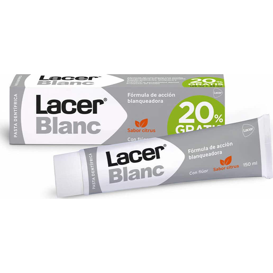Lacer LacerBlanc Pasta Dentífrica Blanqueadora Citrus 150ml