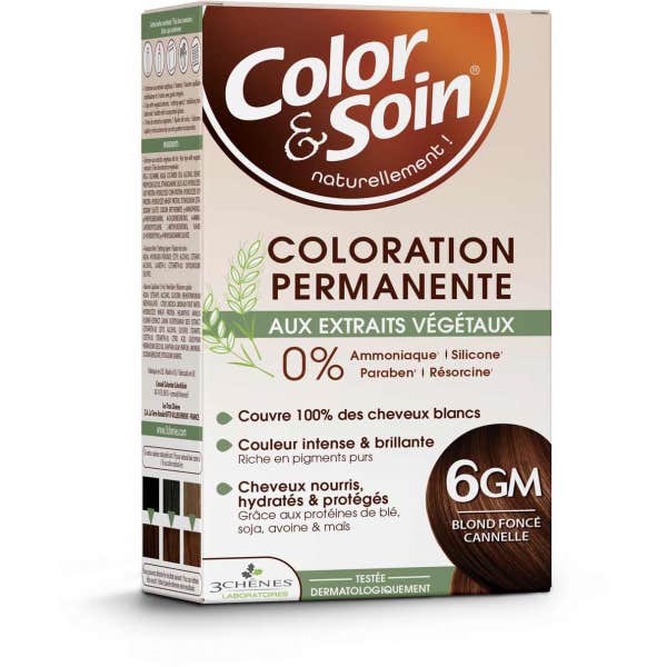 Color & Soin Kit Tinte Rubio Oscuro 6 A