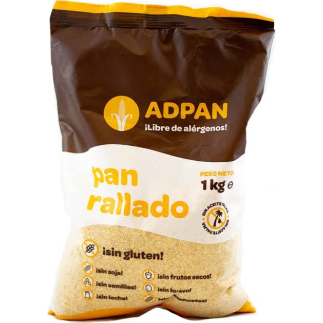 Adpan Pan Rallado Sin Gluten 1.000g