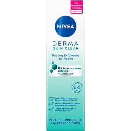 Nivea Derma Skin Clear Salicylic Acid & Glycolic Acid Peeling Night 40ml