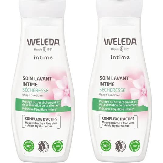Weleda Intime Gel Limpiador Íntimo Sequedad 2x200ml
