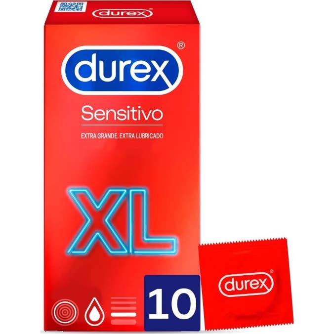 Durex Sensitivo XL Preservativos 10uds