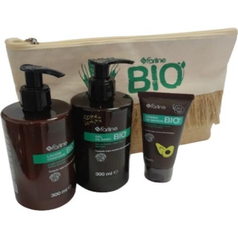 Farline Neceser Bio Loción Corporal + Gel Ducha + Crema Manos 1ud