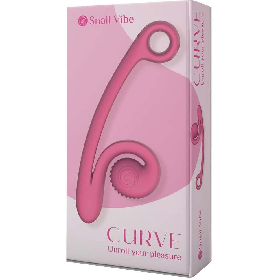 Snail Vibe Curve Vibrador Rosa 1ud