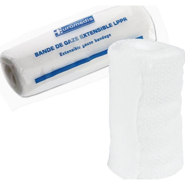 Euromedis Bande gaze Extensible 7 cmx4 M