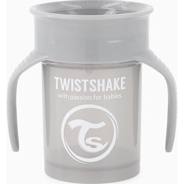 Twistshake 360 Cup 6+ Pastel Plava Gris 1ud