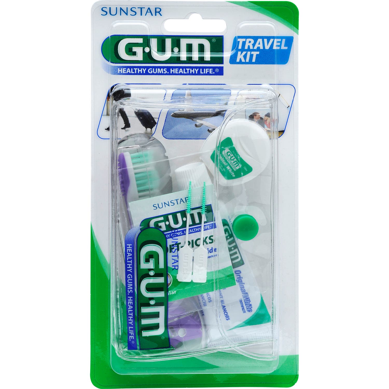 Gum Kit Higiene Bucal Original White