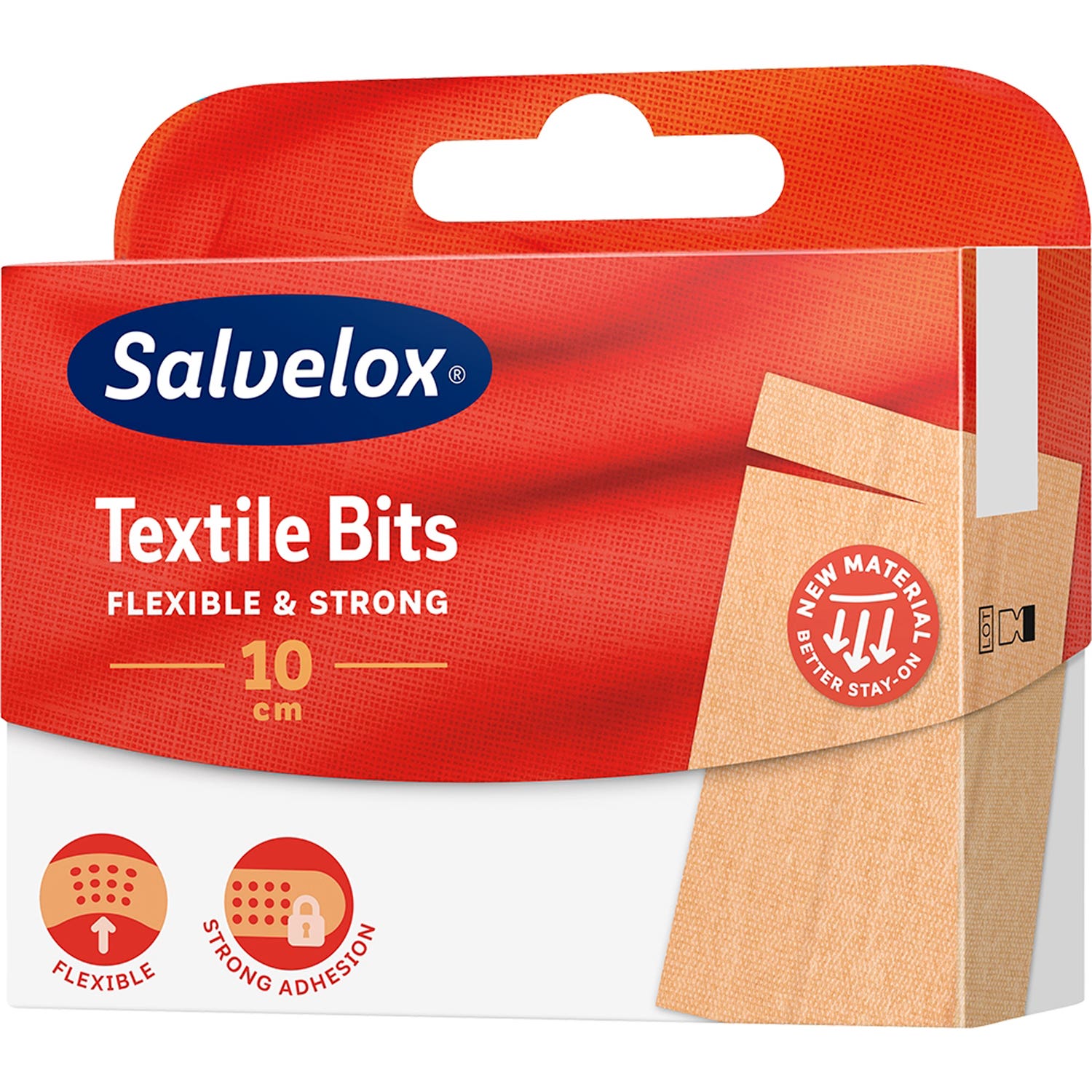 Salvelox apósito textil elástico 100cmx6cm 1ud