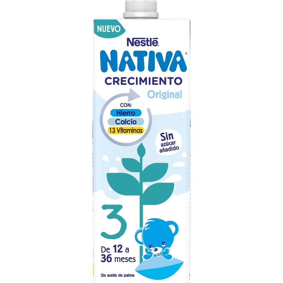 Nestlé Junior Crecimiento 1+ 1L
