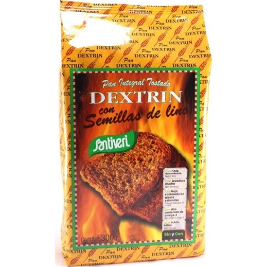 Dextrin Pan Integral Dextrin Santiveri con Semillas de Lino 300