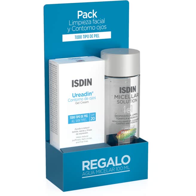 ISDIN Pack Limpieza Facial y Contorno de Ojos