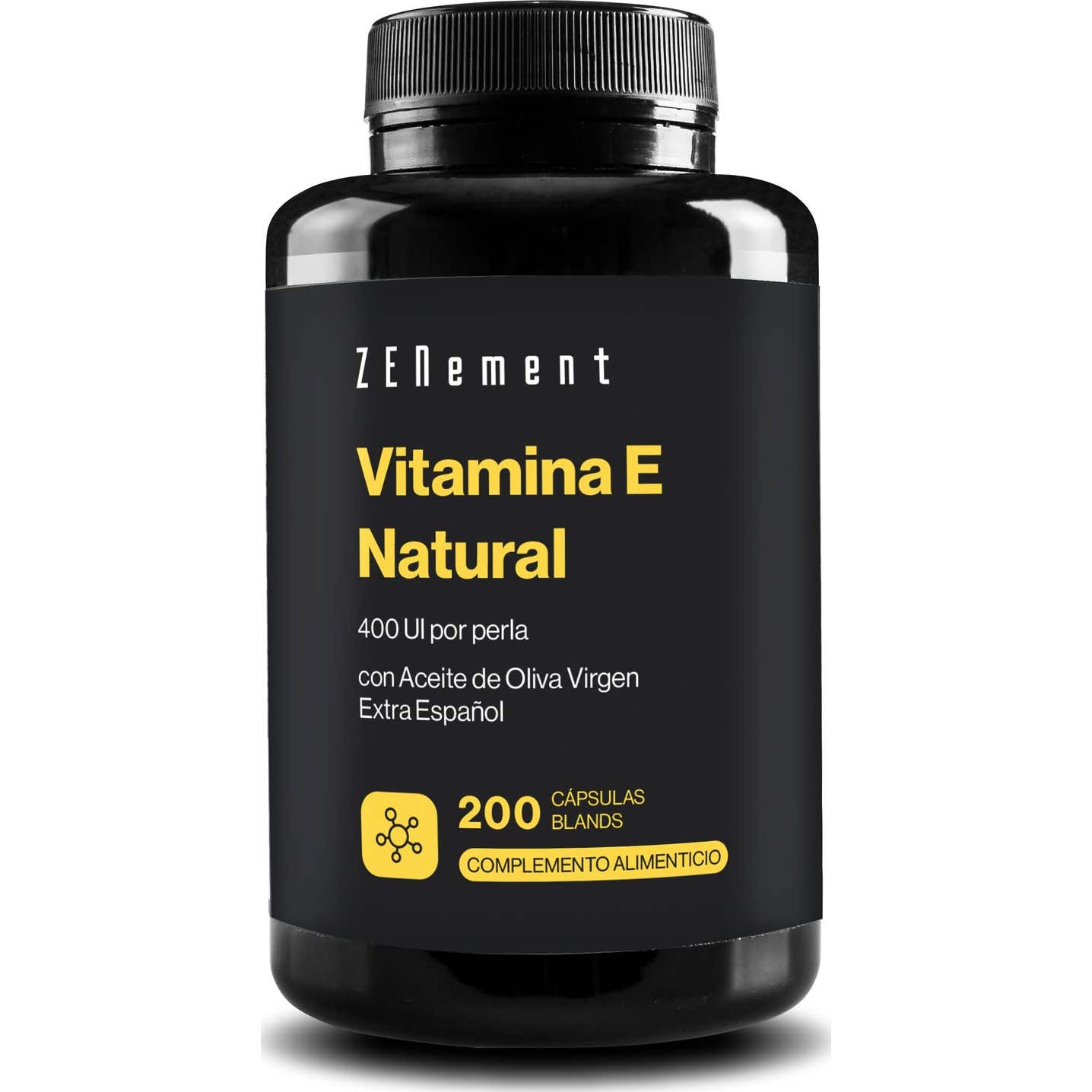 Zenement Vitamina E Natural 400 Ui D-Alfa-Tocoferol 200 Perlas