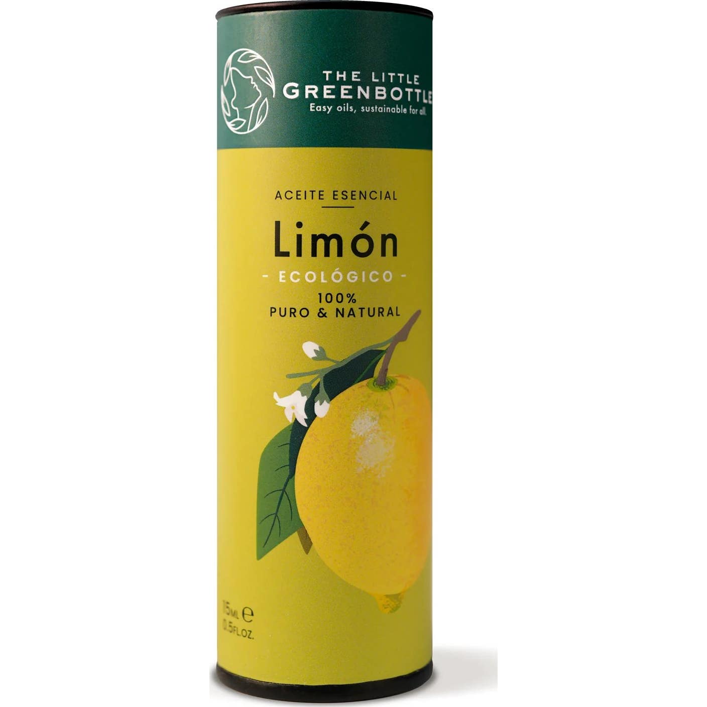 The Little Green Bottle Aceite Esencial Puro de Limón 15ml