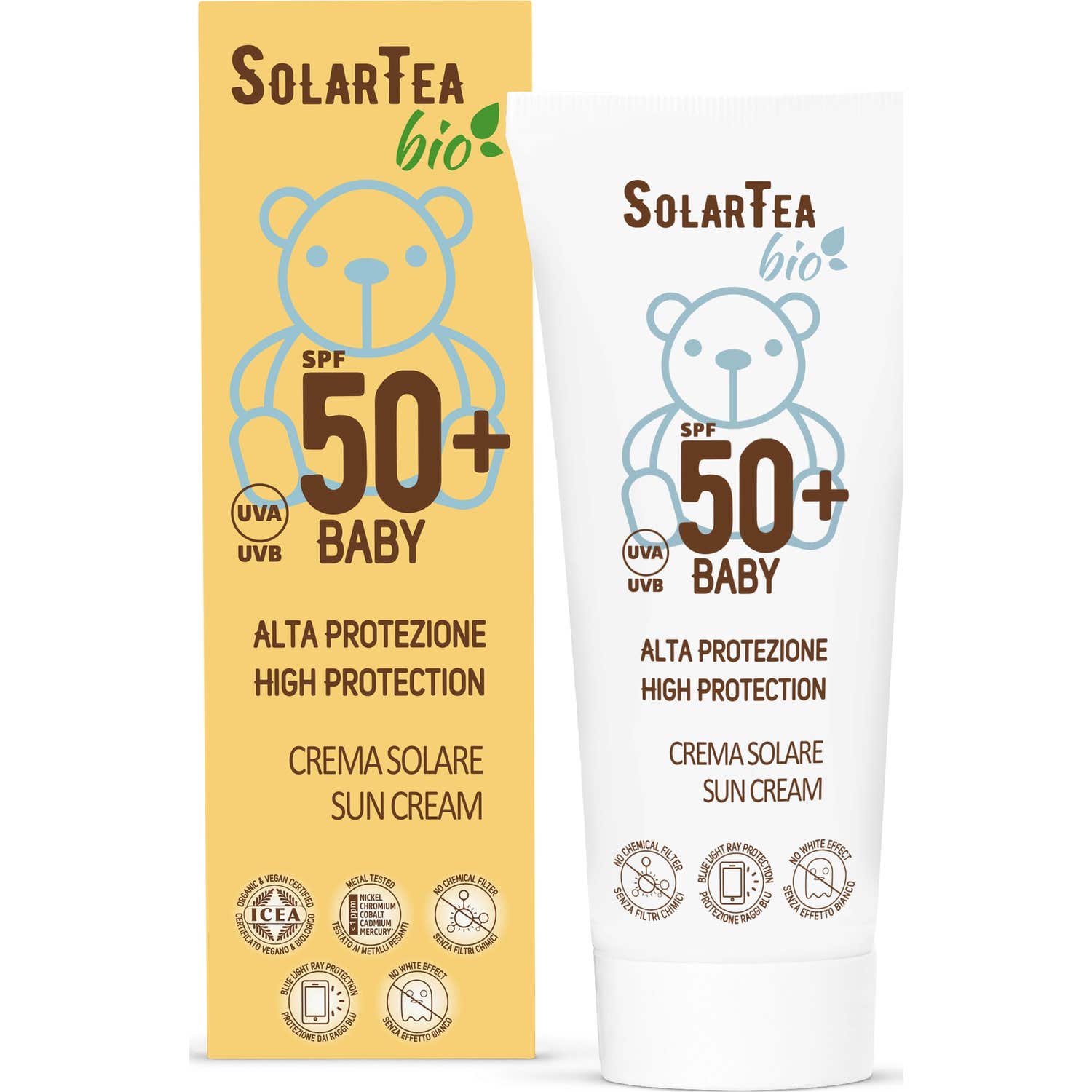 Bema Cosmetici Crema Solar Protección Alta Bebés Spf50 100ml
