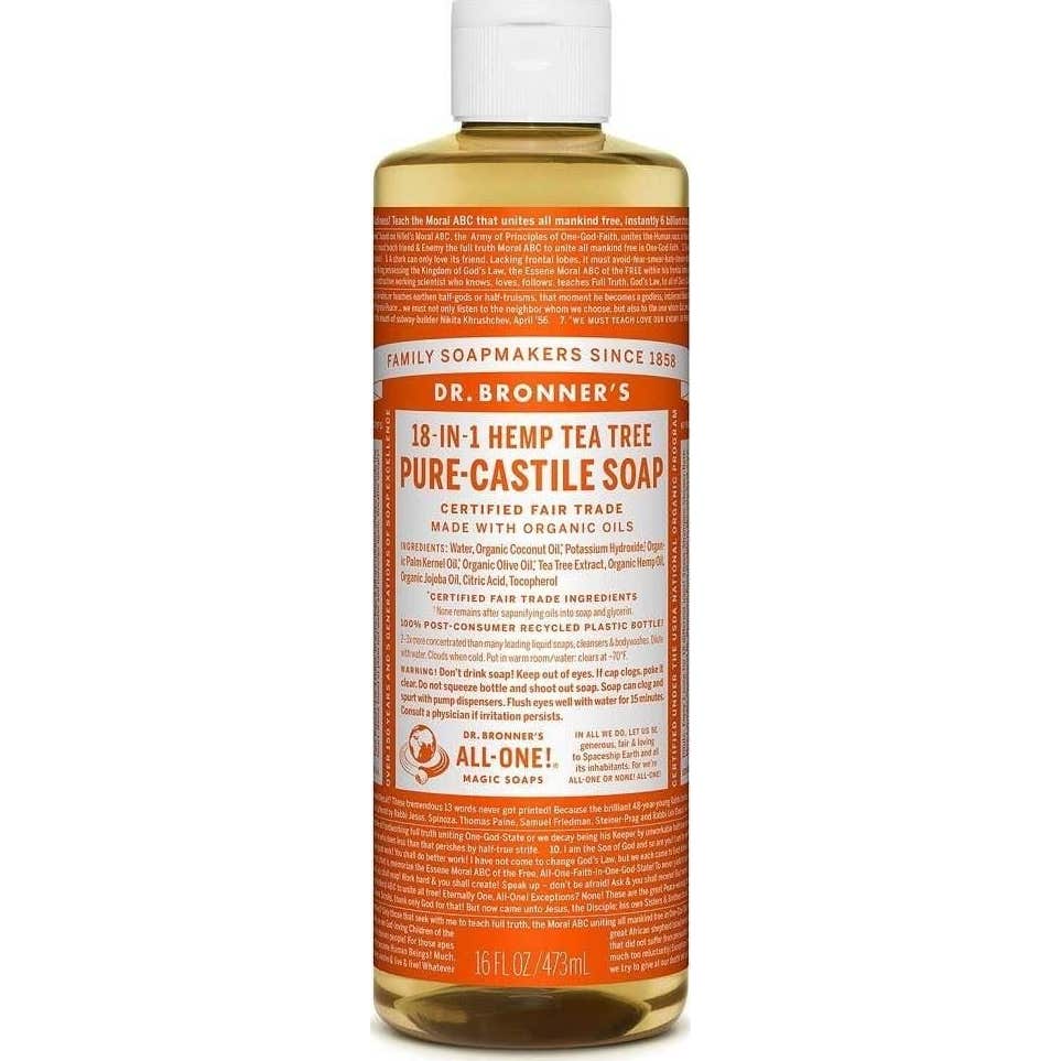 Dr. Bronners Gel De Baño 18 En 1 Árbol Del Té 473 Ml De Gel - Imagen 3